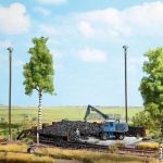 Busch 1045 - H0 - Bekohlung mit Bagger